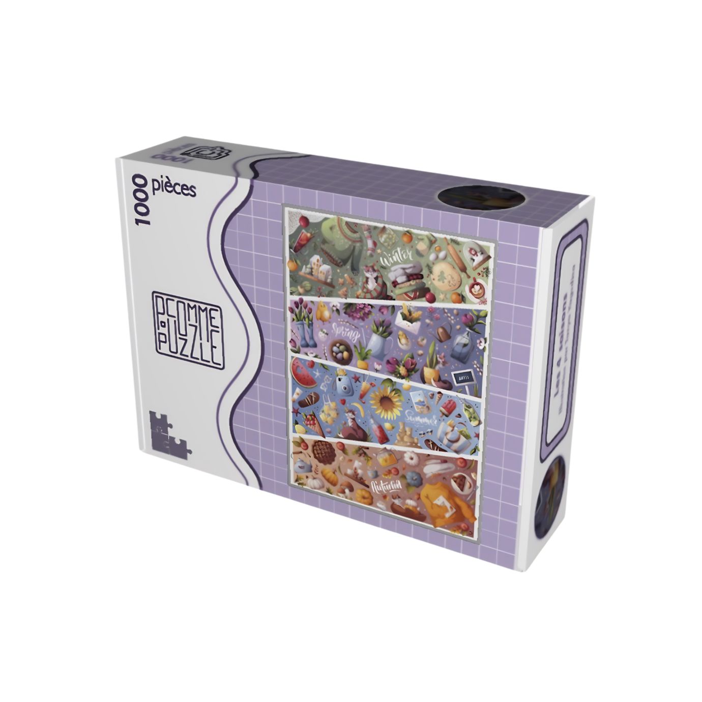 Puzzle 1000 pièces - LES 4 SAISONS