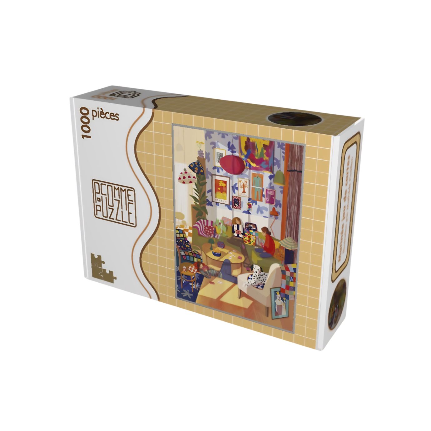 Puzzle 1000 pièces - MATINEE JEU DE CARTES