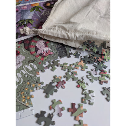 Puzzle 1000 pièces - LES 4 SAISONS
