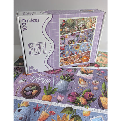 Puzzle 1000 pièces - LES 4 SAISONS