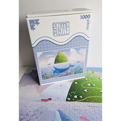 Puzzle 1000 pièces - L'ILE AUX MOUTONS