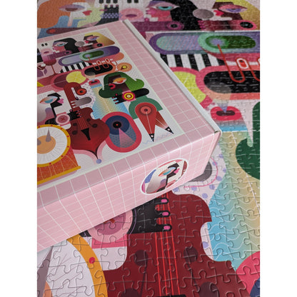 Puzzle 1000 pièces - JAZZ BAND GIRLS