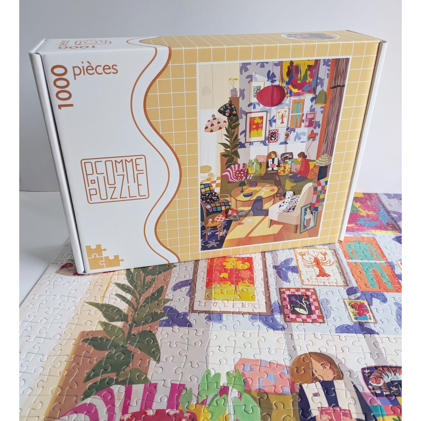Puzzle 1000 pièces - MATINEE JEU DE CARTES