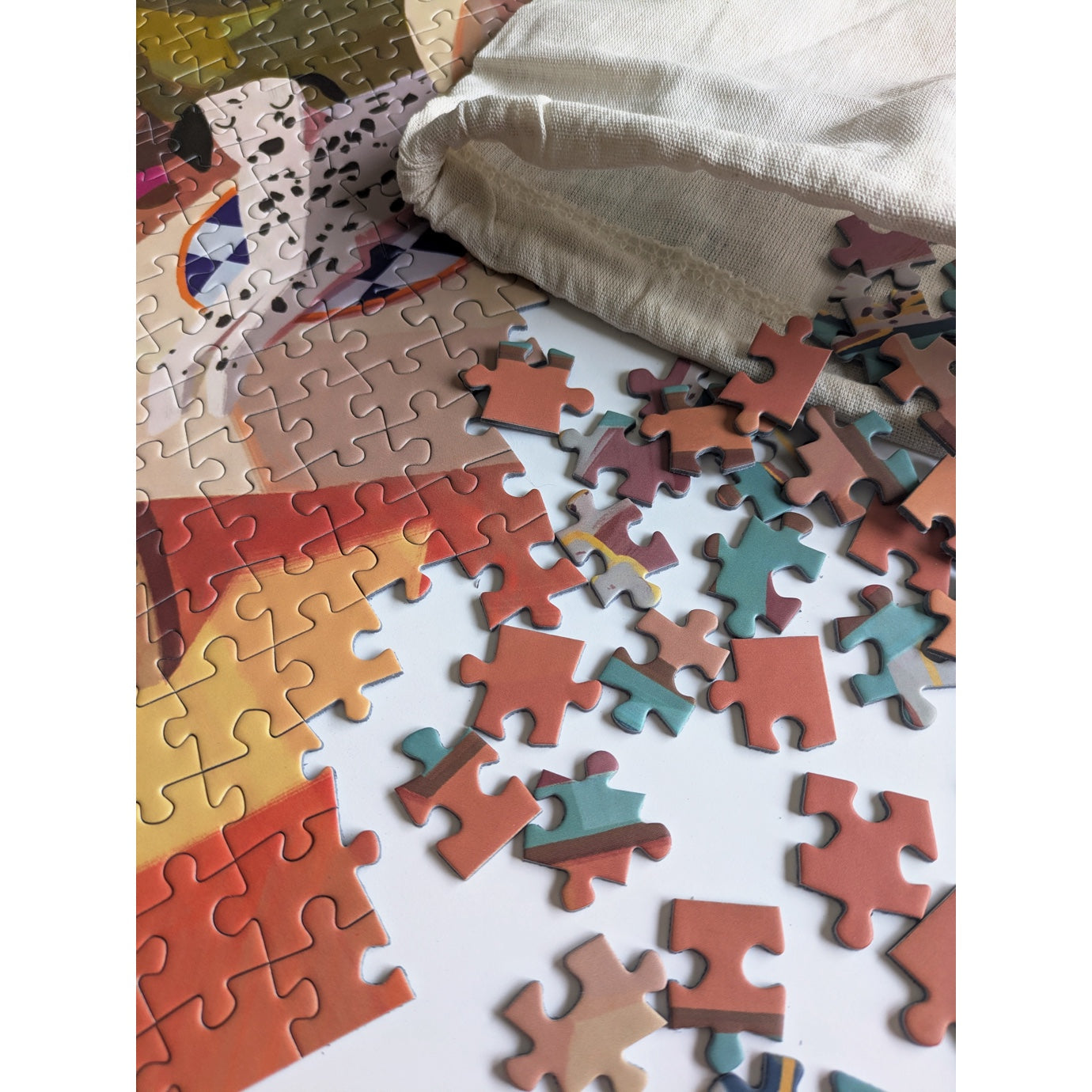Puzzle 1000 pièces - MATINEE JEU DE CARTES