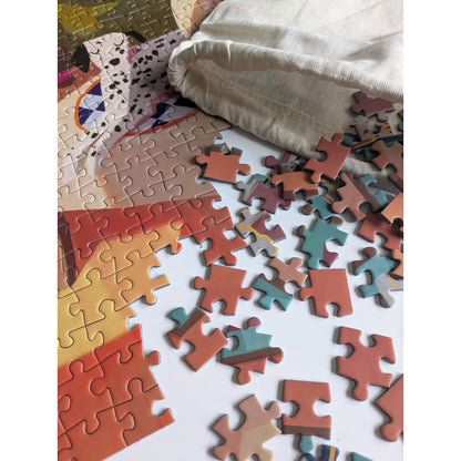 Puzzle 1000 pièces - MATINEE JEU DE CARTES