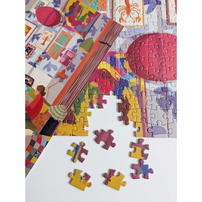 Puzzle 1000 pièces - MATINEE JEU DE CARTES