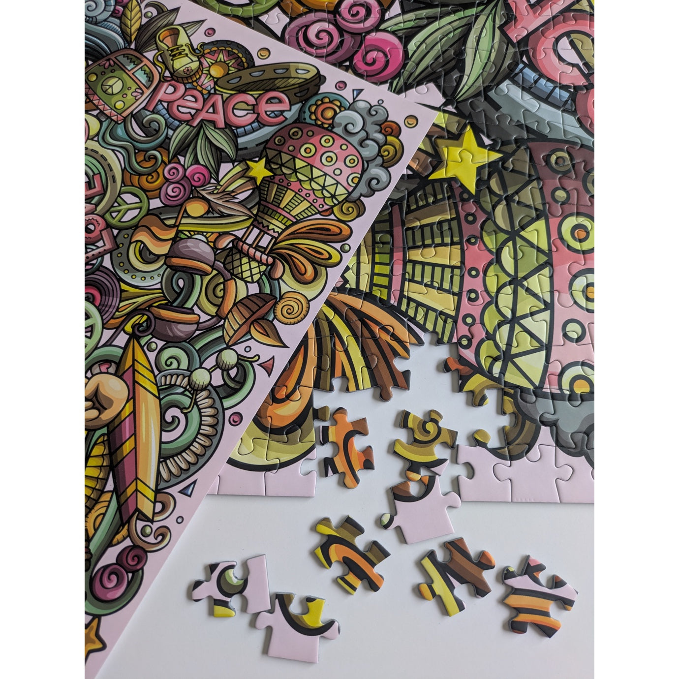Puzzle 1000 pièces - PEACE AND LOVE
